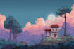 create 2d environment and game background for you