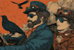 make best illustration in vintage and retro styles