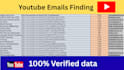 find emails from youtube channels