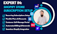 setup shopify subscription appstle subi loop recharge seal shopify subscriptions