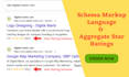 do integrate schema markup rich snippets and star rating