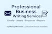 write professional business letters,emails, and proposals