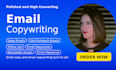 do sales email copywriting for ecommerce brands and coaches