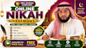 be your certified online nikah imam for islamic wedding