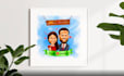 create a custom caricature illustration