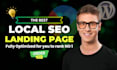 build local SEO landing page