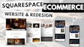 do custom squarespace website  design, squarespace website redesign