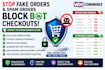 stop fake orders or spam orders and block bot checkouts on wordpress woocommerce