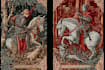 create dark art medieval detailed hand drawn illustration