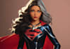 create an epic superhero character art in comic or realistic