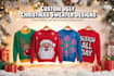 make creative and unique ugly sweater designs for christmas