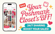 be your poshmark virtual assistant and share your closet all day