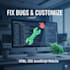 fix bugs and customize your HTML, CSS, javascript website