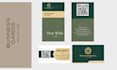 do a professional business card with review qr code
