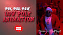 create ps1 ps2 psx 3d low poly retro character animation style, game visualizer