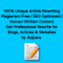 rewrite your article to make it 100 percent unique