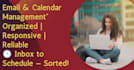 manage your emails, calendar, and schedule professionally