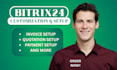 do bitrix24 invoice setup quotation taxes bitrix24 email template