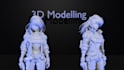do 3d modeling and sculpting for 3d printing and rendering