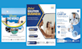 do creative flyer design one pager print ready