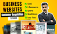 build or rebuild your website as full stack developer