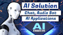 build ai agent, workflow automation, chat, audio bot and ai application