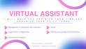 be your virtual assistant to organize your business