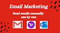 manually send email one by one