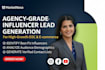 do influencer lead generation for instagram, youtube, and tiktok