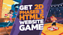 develop html webgame with phaser