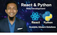 be your full stack developer using react and python