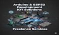 do arduino and esp32 programming and iot projects