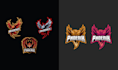 make amazing phoenix esport mascot logo