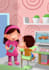 flat character in 2d for children book
