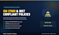 write information security policies aligned to iso 27001 and nist