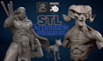 custom 3d miniature model character creature monster animal stl for 3d printing