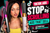 create scroll stopping tiktok ads