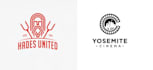 do modern design unique entertainment the arts logo