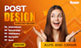 do trifold  brochures, booklets, postcards social media posts