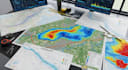 gis analysis, topography, flood modeling, hydrology, hydraulics mapping contour