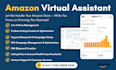 be your expert amazon fba virtual assistant and PPC campaign manager