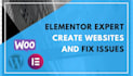 be your elementor expert for a responsive wordpress website