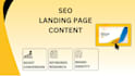 write SEO optimized landing page content for your website