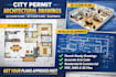 design city permit architectural drawings, 2d or 3d floor plans and blueprints