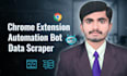 expert chrome browser extension, web automation bot, and data scraper developer