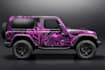do tesla cybertruck wrap design, truck wrap
