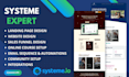 be your systeme io sales funnel, systeme website, online course, funnel expert