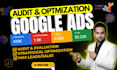 audit, optimize, and fix your google ads PPC campaigns for better results