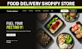 build food delivery shopify store meal prep website