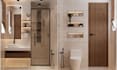 do bathroom interior design in 3d and render